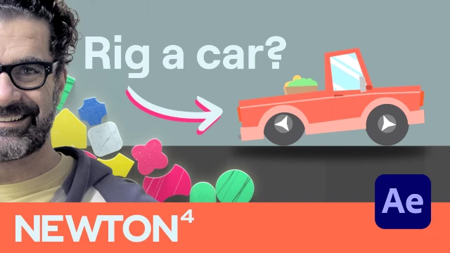 Learn how to easily rig a car in Newton