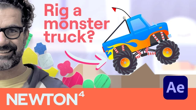 Learn how to easily rig a Monster Truck in Newton